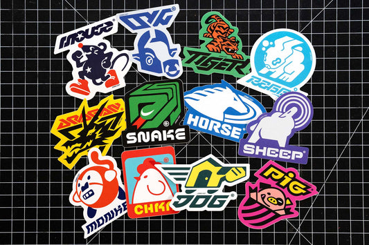 Zodiac Mascot Stickers