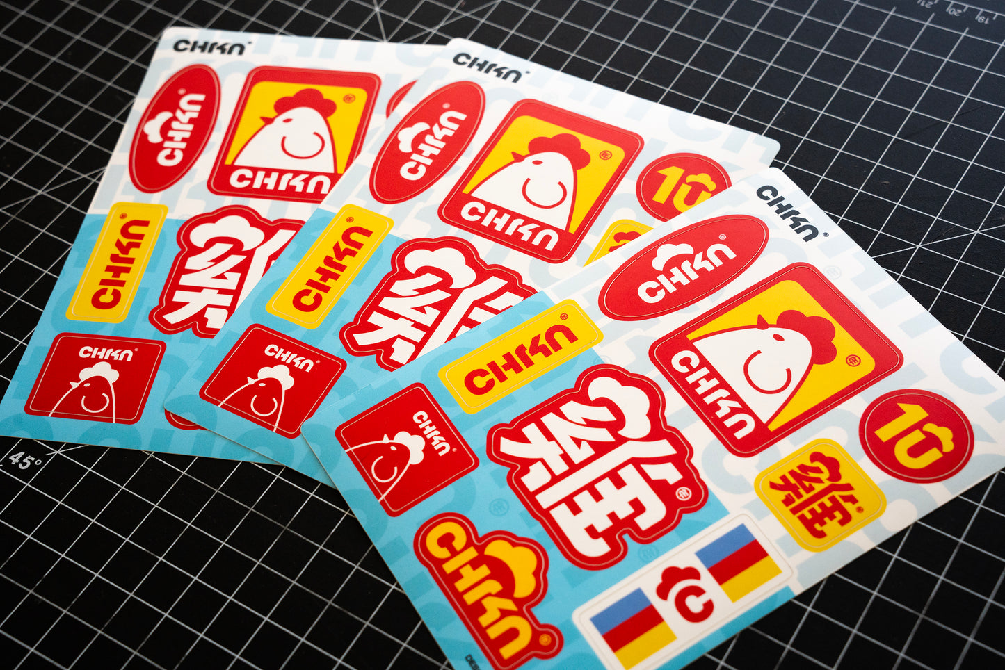 Chicken Sticker Sheet