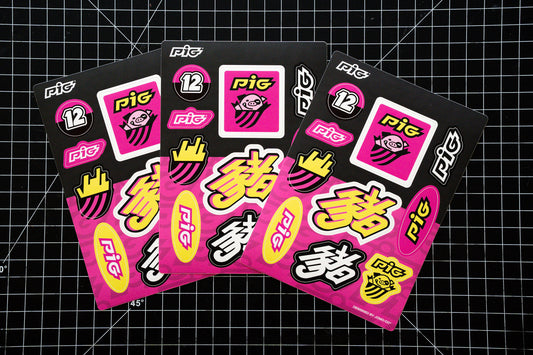 Pig Sticker Sheet