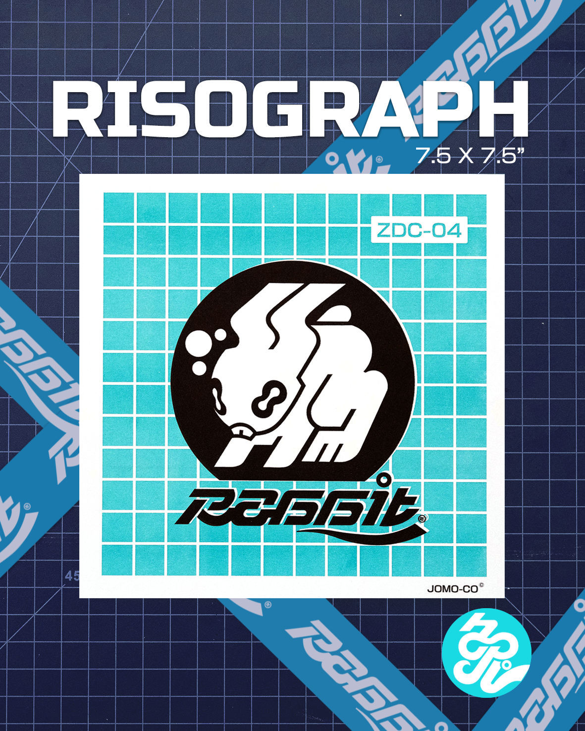 Rabbit Risograph