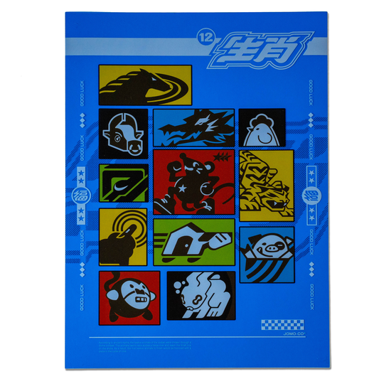 Zodiac Collage PVC Poster