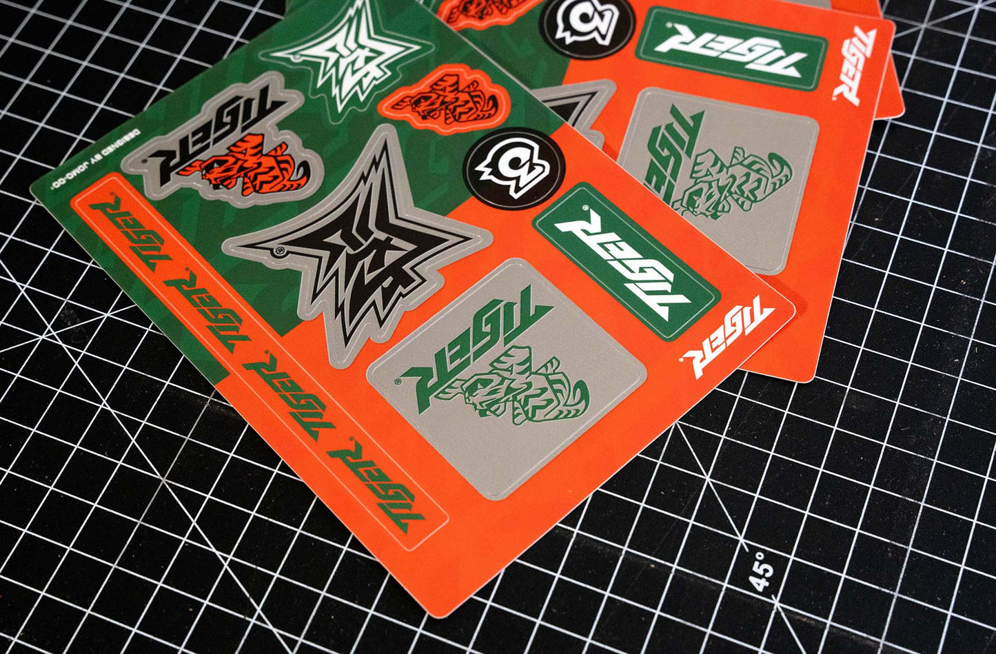 Tiger Sticker Sheet