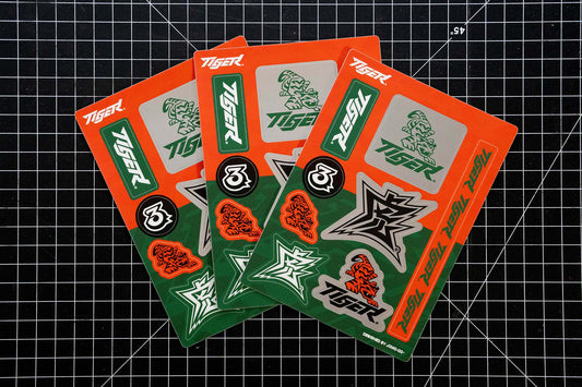 Tiger Sticker Sheet