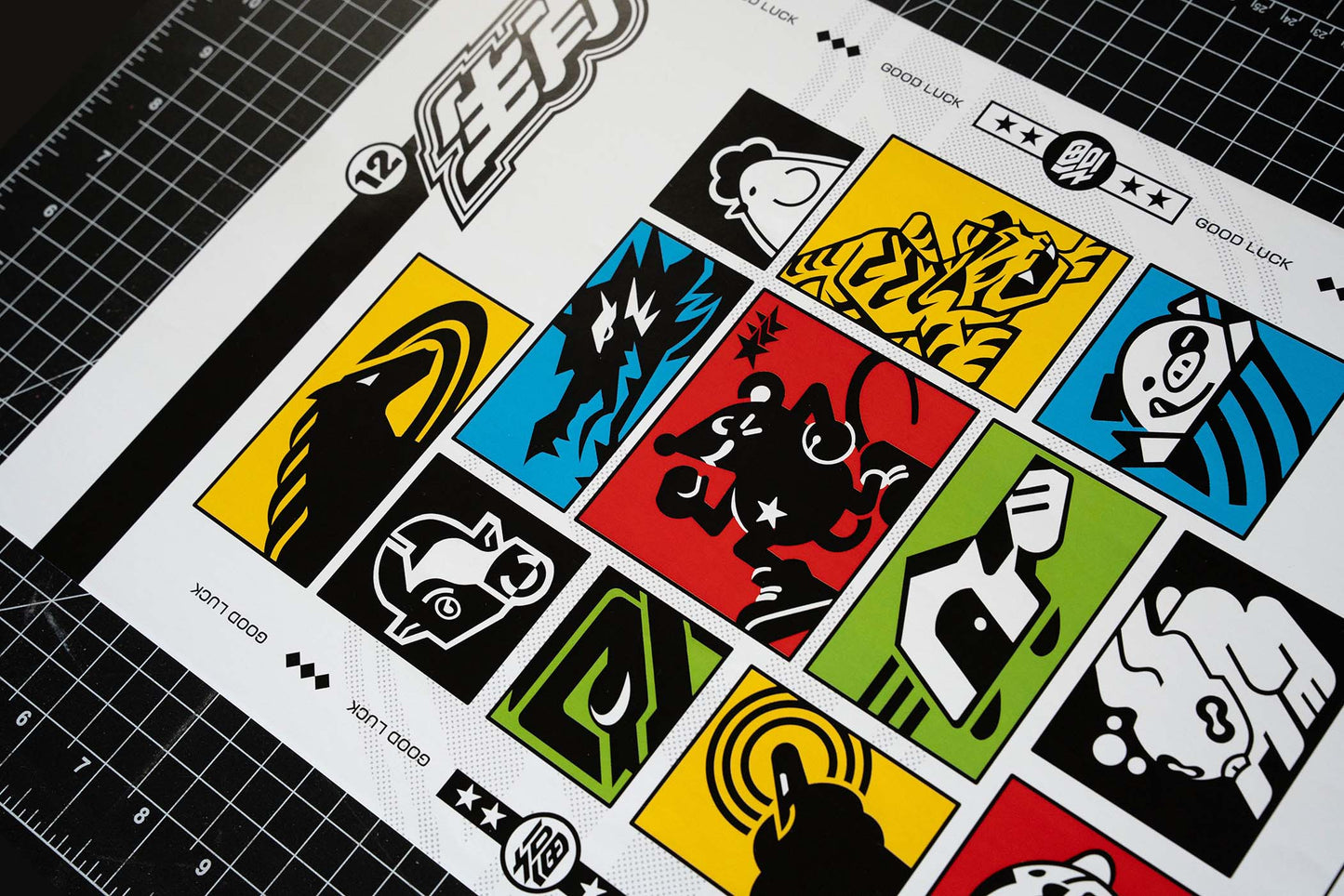 Zodiacs Collage Poster