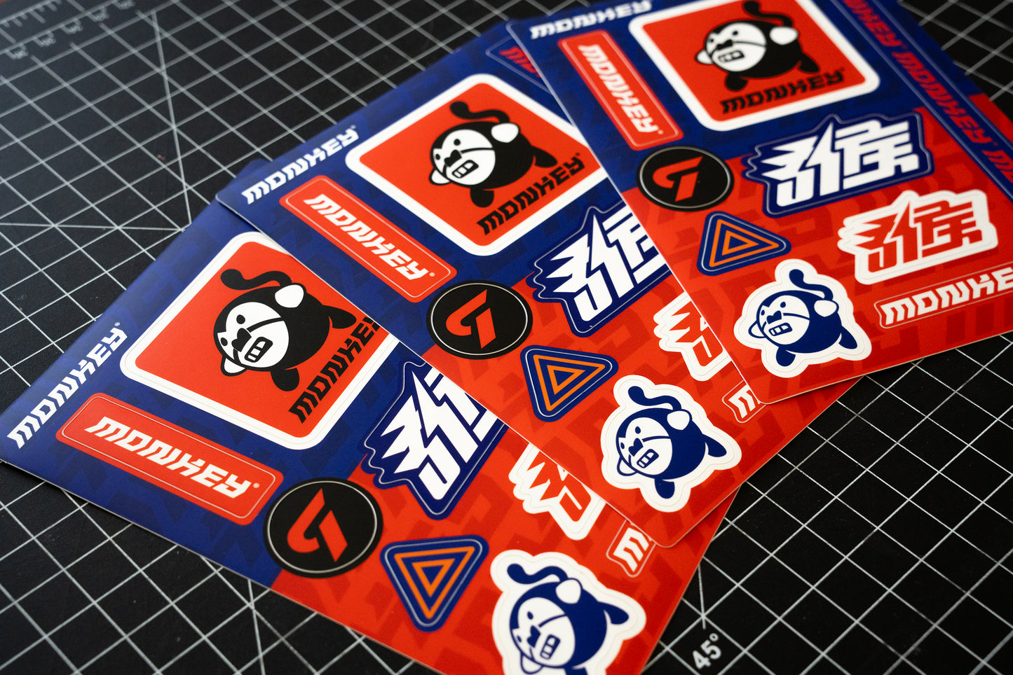 Monkey Sticker Sheet