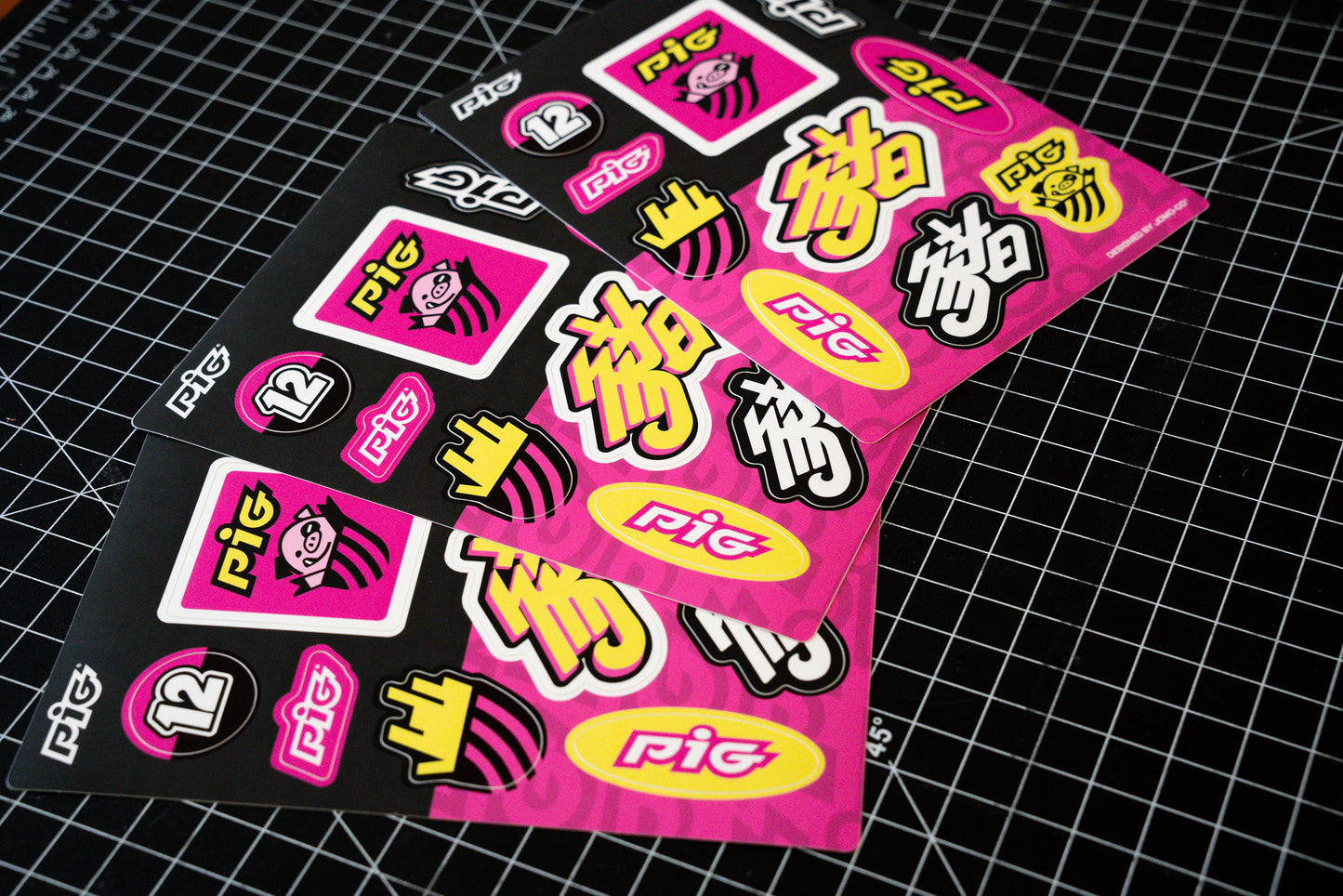 Pig Sticker Sheet