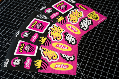 Pig Sticker Sheet
