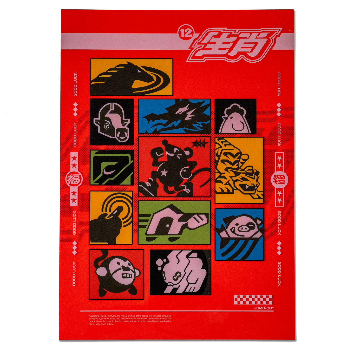 Zodiac Collage PVC Poster